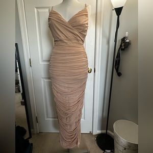 SHEIN bodycon ruched dress